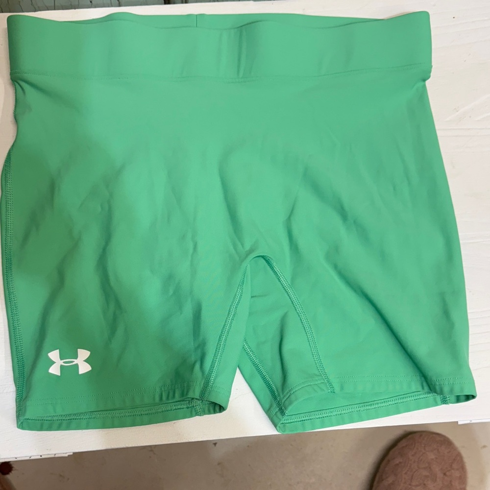 Under Armour Women's Vibrant Green Athletic Shorts